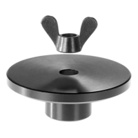 Top plate with wing nut 3/8", COMBITUBE