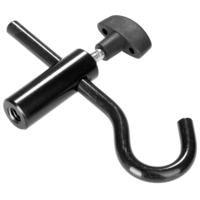 Interchangeable adapter Ø 18 mm, adjustable hook