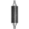 COMBIROHR 6 cm, 2 Aussengewinde, Alu schwarz
